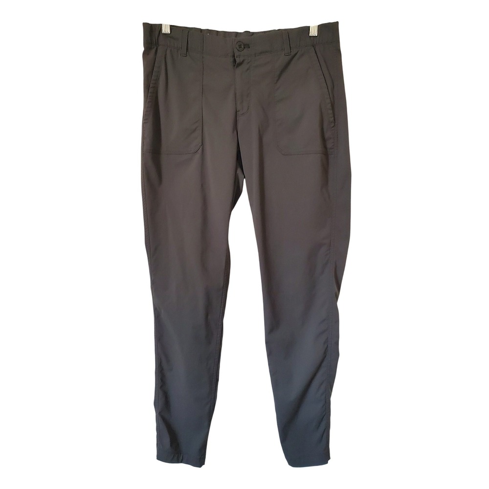 REI COOP Womens 12 Utility‎ Pants Olive Green Hiking Travel Casual